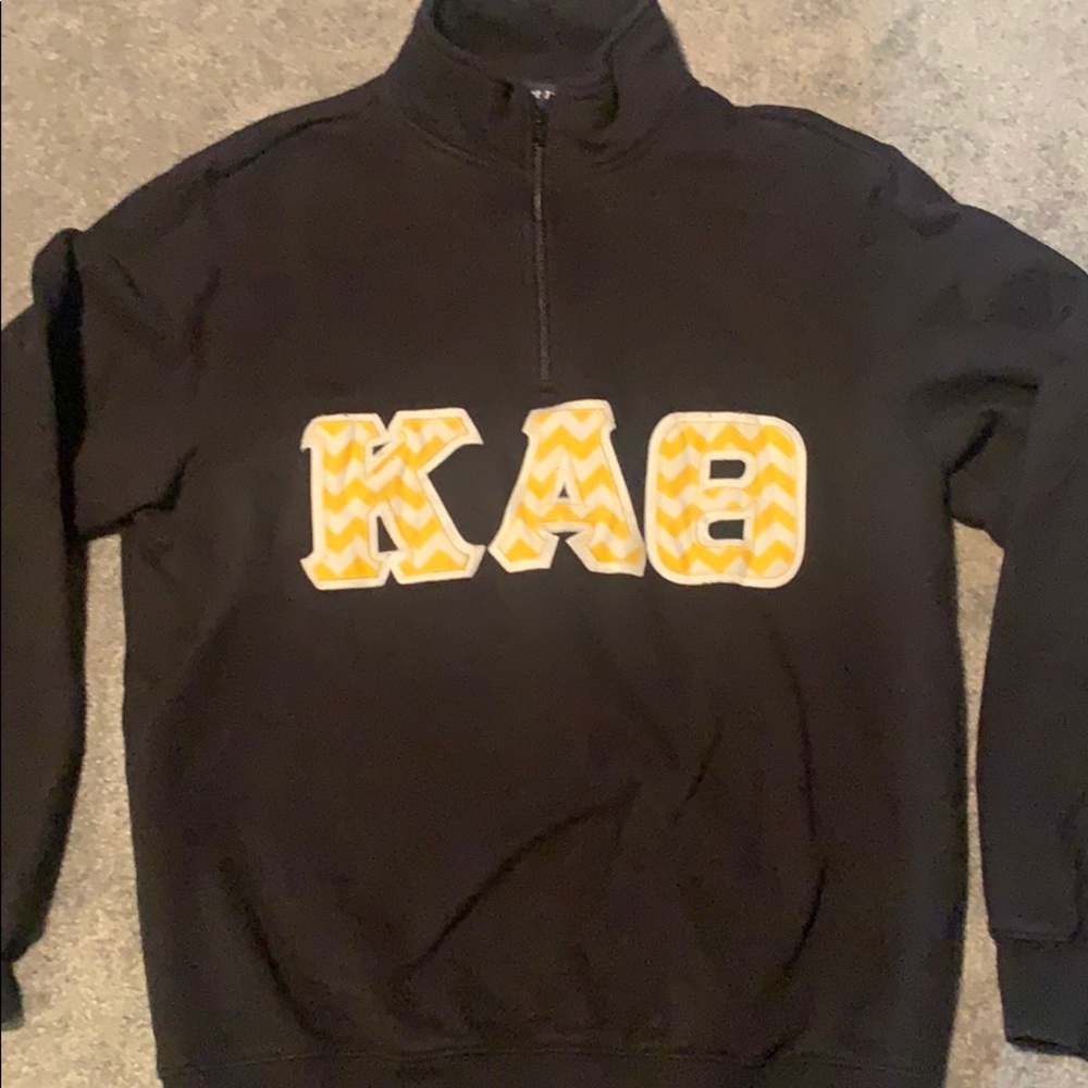 Kappa Alpha Theta KAO Quarter Zip Sweatshirt